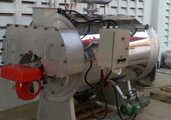 Caldeira Horizontal - 02 Passagens
<br>Modelo Compacto - Completa
<br>Combust&iacutevel G&aacutes GLP